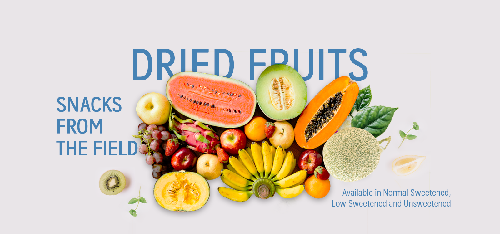 The World of Dried Fruits is just right at your fingertips